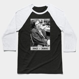 Stephen Hawking Baseball T-Shirt